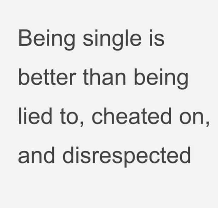 Being Single
